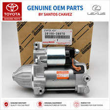10-19 Tundra 10-23 Lexus GX460Engine Starter Motor Assy GENUINE OEM 28100-38070 picture