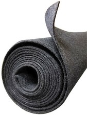 45FT X 3.75FT POLYMAT CHARCOAL SPEAKER BOX CARPET  picture