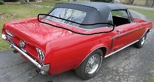 1967 1968 Ford Mustang Convertible Boot Molding Trim, NEW picture