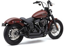Cobra Speedster 909 Exhaust Black Harley Softail FXBB/FXLR/FLSL/FLDE 18-21 picture