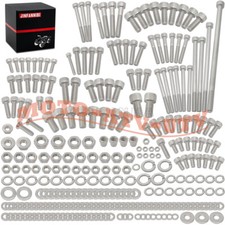 287pcs 304 Stainless Steel Polished Bolt Screw Kit Set for Honda ATC70 1978-1985 picture
