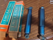 NOS Vintage De Luxe Front Shocks Pair 1631 Armstrong Stamped 86920 Ford Galaxie picture