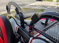 Vanderhall Autocycle Wind Deflector Windblocker Fits Venice Dual Roll Bar Models picture