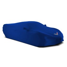 Coverking Satin Stretch Indoor Custom Car Cover for Chevy Corvette C8 with Logo picture