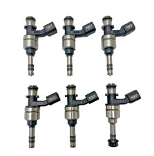 Genuine 6pc Vsport Fuel Injector Set For Cadillac ATS CTS XTS CT4 3.6L picture