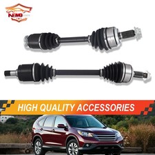 Pair Front CV Axle Shaft Assembly RH+LH for 2007-2014 Honda CR-V 2.4L 4WD FWD picture