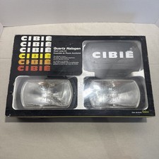Vintage CIBIE Series 135 Clear Driving Lamp Set  w/Installation kit -- looks new picture
