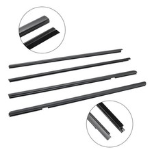 4PCS Outside Window Moulding Weatherstrip For Honda Insight 2010-2014 2016 2020 picture