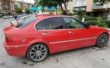 FOR BMW E46 3 SERIES WINDOW FRAME TRIM STREAMER COVER S.STEEL 4 PCS 98-2005 picture