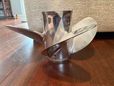 Turbo OSI Boat Propeller TOSI147515L4, Stainless Steel, four blade picture