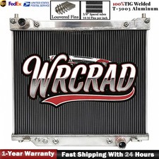 3 Row Aluminum Radiator For 1995-1997 Ford F250 F350 7.3L Powerstroke V8 DIESEL picture