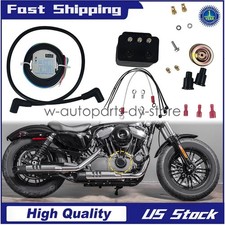 53-660 Single Fire Programmable Ignition Coil Kit For Evo Big Twin XL 1970-2003 picture