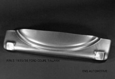 1935, 36 ford coupe, cabriolet tailpan, ems automotive part #3  rear body panel picture