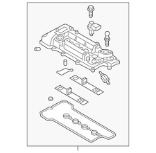 Genuine Hyundai Valve Cover 22410-2B612 picture