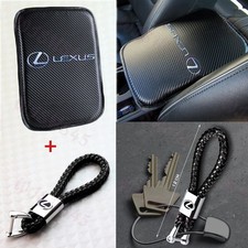 Set For Lexus Racing Car Center Armrest Cushion Mat Pad Cover + Black Keychain picture