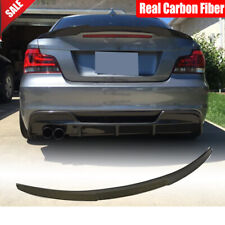 Carbon Fiber Rear Trunk Spoiler Wing For BMW E82 120i 125i 135i M Coupe 2007-12 picture