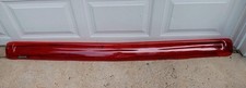 VINTAGE DEFLECTA-SHIELD 81-91 CHEVY TRUCK HOOD BUG DEFLECTOR RED K5 SUBURBAN  picture