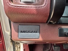 1986-1993 Nissan D21 Hardbody power mirrow switch cover delete panel plate picture