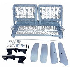 1955-1956 Chevy Original 2-Door Bench Seat w/ Tracks, Shells, Hardware RESTORED picture