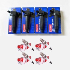 4x Denso Ignition Coil & OEM Spark Plug OEM For 2002-11 Toyota Camry 2.4L UF333 picture