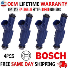 OEM BOSCH HP UPGRADE x4 Fuel Injectors for 2005, 2006, 2007 Ford Escape 2.3L I4 picture
