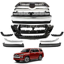 For 14-19 Toyota 4Runner Limited Front Bumper+Grille Assembly+Strip Trim Set picture