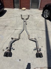 BMW M6 E63/E64 Loud Straight Exhaust System Carbon Pipes picture