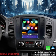 8Core Wireless CarPlay Android Head Unit Car Radio For Mitsubishi Pajero 2007-16 picture