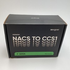 EG-A0009 NACS to CCS1 Adapter by EG evgoer – 500A 1000V – w/ Case – Gently Used picture