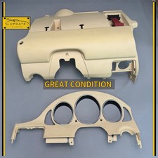 97-04 Mercedes R170 SLK230 SLK320 Knee Trim and Speedometer Trim Cover BEIGE OEM picture