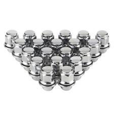 20PC TOYOTA OEM OE STOCK FACTORY WHEELS RIMS MAG LUG NUTS 12X1.5 21mm HEX CHROME picture