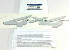 2000-2004 Ford F-250 F-350 Super Duty 4x4 silver black bedside Transfer Decal picture