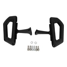 Black Rear Passenger Floorboard Footboard Fit For Harley Touring 1993-2026 2022 picture