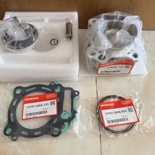 OEM FOR 2004-2009 Honda CRF250R 78mm Bore Cylinder Piston Top End Rebuild Kit picture