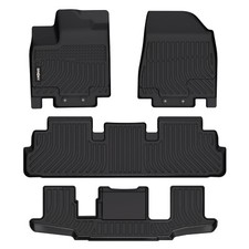 GINOWY-Floor Mats for Nissan Pathfinder 2022 2023 2024 (Only fit 7 Passenger ... picture