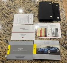 2018 FERRARI 488 SPIDER OWNERS MANUAL SET HANDBOOK GUIDE 18 picture