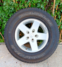 Jeep Wheel Goodyear Wrangler Tire NOS Balanced Unused 255 / 75R17 picture
