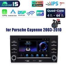 FOR 2002-2010 PORSCHE CAYENNE ANDROID 15 APPLE CARPLAY CAR STEREO RADIO GPS WIFI picture