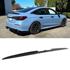 Gloss Black Rear Trunk Spoiler Lip Wing For Honda Civic 9th/10th Gen 2011-2024 picture