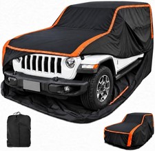 Full Enclosed Car Cover for Jeep Wrangler 1987–2026, Waterproof UV Protection picture