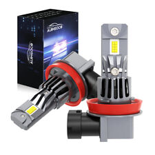 For BMW E92 80W White 2x H8 LED HID Xenon Light Bulbs Angel Eyes Halo Ring 6000K picture
