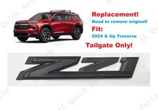 1PC Matte Black Rear Tailgate Z71 Emblems Badge Fit For 2024+ Traverse picture