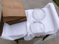pair of nos nib 1937 Hudson Terraplane headlight lens picture