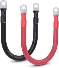 1/0 AWG Flexible Battery Cable with 3/8