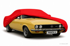 Platin Carparts Indoor Stretch Cover Car Cover for Opel Manta A Red picture