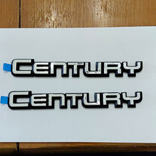 1984 To 1990 Buick Century Pair Of 2 Nos Oem Emblems picture