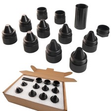 1.375''X24 Cone Shaped Parts lAluminium Replacemet Sealed End (Bl picture