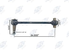 TORQUE ROD 24.000IN FOR KENWORTH / FREIGHTLINER INTERNATIONAL 6813261716 K195376 picture