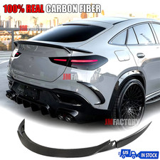 Real Carbon Rear Trunk Spoiler Wing For Benz W167 GLE450 GLE63 GLE53 Coupe 20-24 picture