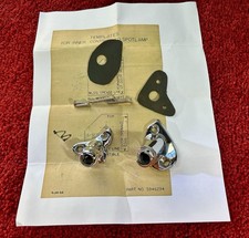 1955 - 1957 PONTIAC & CHEVY “GUIDE“ S2-55 L. SIDE SPOTLIGHT BRACKETS (OEM USED) picture